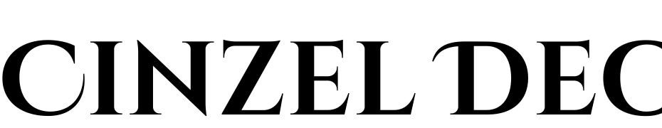 Cinzel Decorative Bold Font Download Free